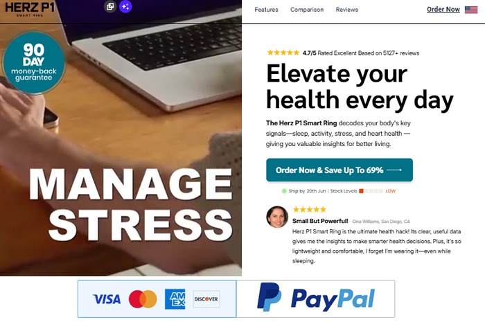 Herz P1 Smart Ring Review: Evidence-Based Analysis of Health Claims