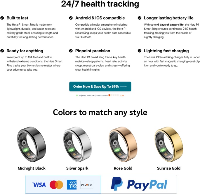 Herz P1 Smart Ring Review: Evidence-Based Analysis of Health Claims